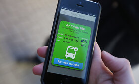 Vilniuje bandoma m.Ticket programėlė &ndash; vie&scaron;ojo transporto bilietas telefone
