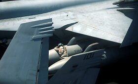 JAV karių gyvenimas lėktuvne&scaron;yje &bdquo;USS Harry S. Truman&ldquo;