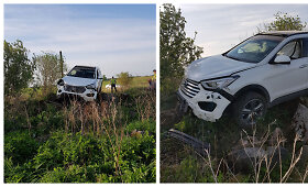Kėdainiuose pavogtas ir Radvili&scaron;lio rajone aptiktas &bdquo;Hyundai&ldquo;