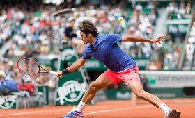 Rogeris Federeris pateko tarp 16-os geriausių &bdquo;Roland Garros&ldquo; dalyvių