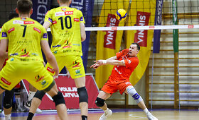 Latvijos-Lietuvos tinklinio lygos finalas: &Scaron;iaulių &bdquo;Elga-Grafaitė-S-Sportas&ldquo; &ndash; Gargždų &bdquo;Amber Volley&ldquo;
