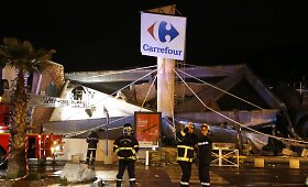 Prancūzijoje įgriuvo prekybos centro stogas