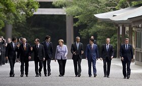 G-7 &scaron;alių vadovų susitikimas Japonijoje