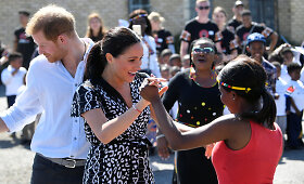 Harry ir Meghan pradeda pirmąją oficialią &scaron;eimyninę kelionę Afrikoje