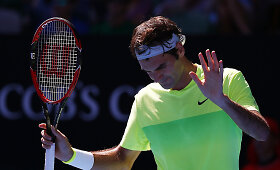 Rogeris Federeris patyrė sensacingą pralaimėjimą &bdquo;Australian Open&ldquo; turnyre