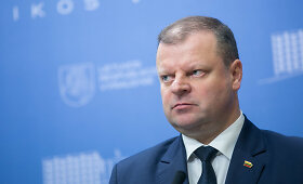 Sauliaus Skvernelio spaudos konferencija dėl situacijos &scaron;vietimo sistemoje