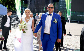 Enriko Daktaro ir Kamilės Doveikaitės vestuvės Kaune