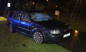 Panevėžyje gatvėje užpultas &bdquo;Volkswagen&ldquo; vairuotojas