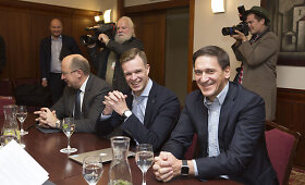 Valstiečiai-žalieji susitiko konsultacijų su konservatoriais