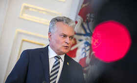 Prezidento Gitano Nausėdos spaudos konferencija dėl įvykių Baltarusijoje