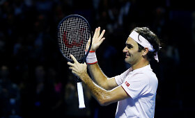 Rogerio Federerio triumfas Bazelyje