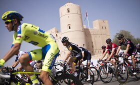 &bdquo;Tour of Oman&ldquo; dviračių plento lenktynių pirmajame etape triumfavo Andrea Guardini