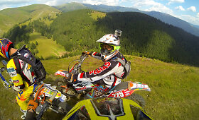 Lietuvių kelionė &bdquo;Red Bull Romaniacs&ldquo; trasomis Karpatuose