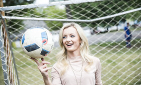 Ugnė Galadauskaitė tapo futbolo komentatore