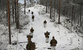 Norvegijos ir Rusijos pasienyje bruzda kariai