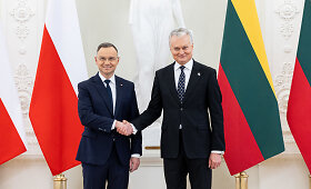 Gitanas Nausėda susitiko su Lenkijos Prezidentu Andrzejumi Duda