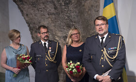 Naujojo &Scaron;vedijos gynybos ata&scaron;ė Lietuvai akreditacijos ceremonija