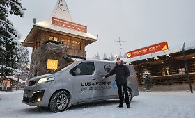Lietuvių keliautojai elektromobiliu įveiks Kalėdų Senelio mar&scaron;rutą