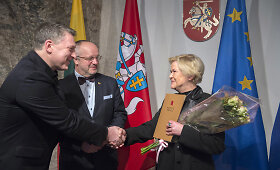 Ra&scaron;ytojai Kristinai Gudonytei  įteikta Patriotų premija už knygą &bdquo;Jie grįžta per pilnatį&ldquo;