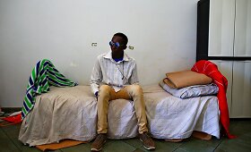 Paaugliai pabėgėliai i&scaron; &Scaron;iaurės Afrikos valstybių prieglobstį rado Italijoje