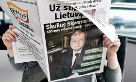 Kandidato į prezidentus Sauliaus Skvernelio agitacinis laikra&scaron;tis