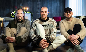 &bdquo;The Roop&ldquo; dainos &bdquo;Kalėdų Atvirukas&ldquo; klipo filmavimo užkulisiai