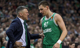 &Scaron;arūno Jasikevičiaus priekai&scaron;tai Edgarui Ulanovui