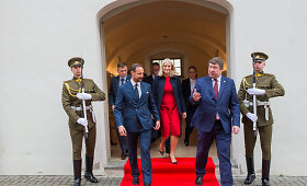 Kra&scaron;to apsaugos ministerijoje lankėsi Norvegijos kronprincas ir gynybos ministras Frank Bakke-Jensen