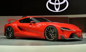 Koncepcinio &bdquo;Toyota FT-1&ldquo; automobilio pristatymas Detroito automobilių parodoje