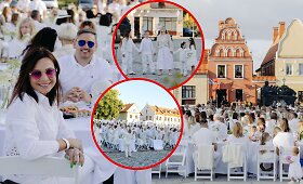 Baltoji vakarienė Kėdainių Didžiojoje rinkos aik&scaron;tėje