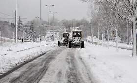 Jeruzalę užklojo 25 centimetrai sniego 
