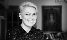 Svečiuose pas poetę, menotyrininkę Laimą Kreivytę