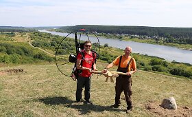 Dainius Liegus parasparniu žada įveikti 650 km atstumą nuo P&scaron;elniko iki Kauno