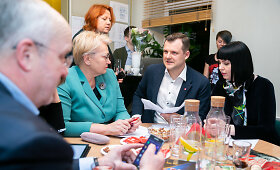 Lietuvos socialdemokratų partijos &scaron;tabas laukia Savivaldos rinkimų rezultatų