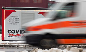 Mobilus COVID-19 testavimo punktas Santari&scaron;kėse