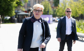 Ingrida &Scaron;imonytė balsavo i&scaron; anksto antrame prezidento rinkimų ture
