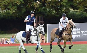 Princas Williamas gimtadienio savaitgalį dalyvavo polo varžybose 