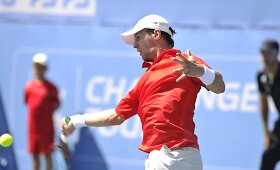 Alinančiame pusfinalio mū&scaron;yje Ričardas Berankis i&scaron;plė&scaron;ė pergalę