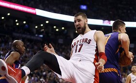&bdquo;Toronto Raptors&ldquo; krep&scaron;ininkai įveikė &bdquo;Phoenix Suns&ldquo; klubą