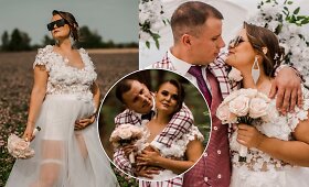 Buvusios garsiosios auklės &Scaron;arūnės Jovai&scaron;aitės ir Roberto Lukauskio vestuvės