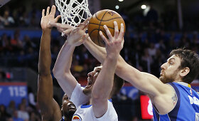 Domantas Sabonis žaidė rezultatyviausią mačą sausį
