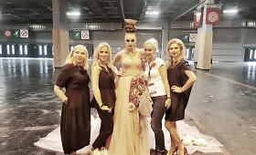 Lietuvių pasirodymas makiažo konkurse &bdquo;Omc hair world Paris 2017&ldquo;