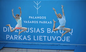 Olimpiniai batutai Palangoje