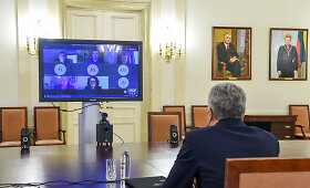 Nuotolinis prezidento Gitano Nausėdos ir strategijos &bdquo;Vilniaus kra&scaron;tas 2040&ldquo; kūrėjų susitikimas