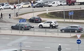Per eismo įvykį Klaipėdoje sužeisti du žmonės
