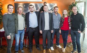 Emilio Vėlyvio filmo &bdquo;Nakties sergėtojai&ldquo; spaudos konferencija