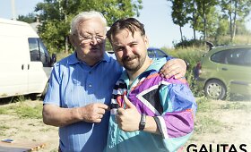 Algimantas Čekuolis komedijoje &bdquo;Gautas i&scaron;kvietimas&ldquo;