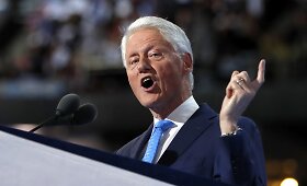 Billas Clintonas demokratų partijos suvažiavime Filadelfijoje