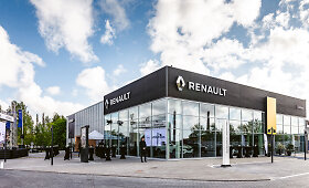 Klaipėdoje atidarytas moderniausias Baltijos &scaron;alyse &bdquo;Volvo&ldquo; ir &bdquo;Renault&ldquo; automobilių centras