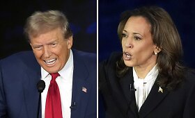 Debatai: susitinka Donaldas Trumpas ir Kamala Harris